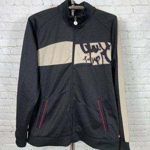 NWT VINTAGE 90'S QUICKSILVER MEN'S BREAKCITY ZIP UP TRACK JACKET